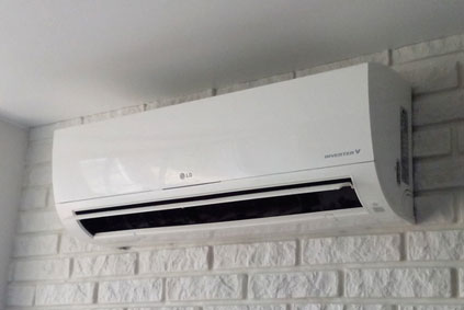 Монтаж внутреннего блока кондиционера до 5-7 кВт