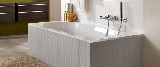 Ванна из искусственного камня Villeroy&Boch Oberon UBQ199OBE2V-RW ФОТО