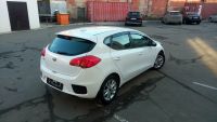 Вид сзади Kia Ceed 2019 г. Автомат (белый)