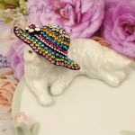 Брошь "Шляпка шарман" (США)