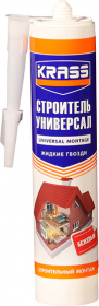 Жидкие Гвозди Универсальные Krass Строитель Универсал 300мл Бежевый на Растворителе