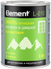 Эмаль для Окон и Дверей Alpa Element L-010 0.5л Алкидная, Супербелая Полуматовая / Альпа Элемент