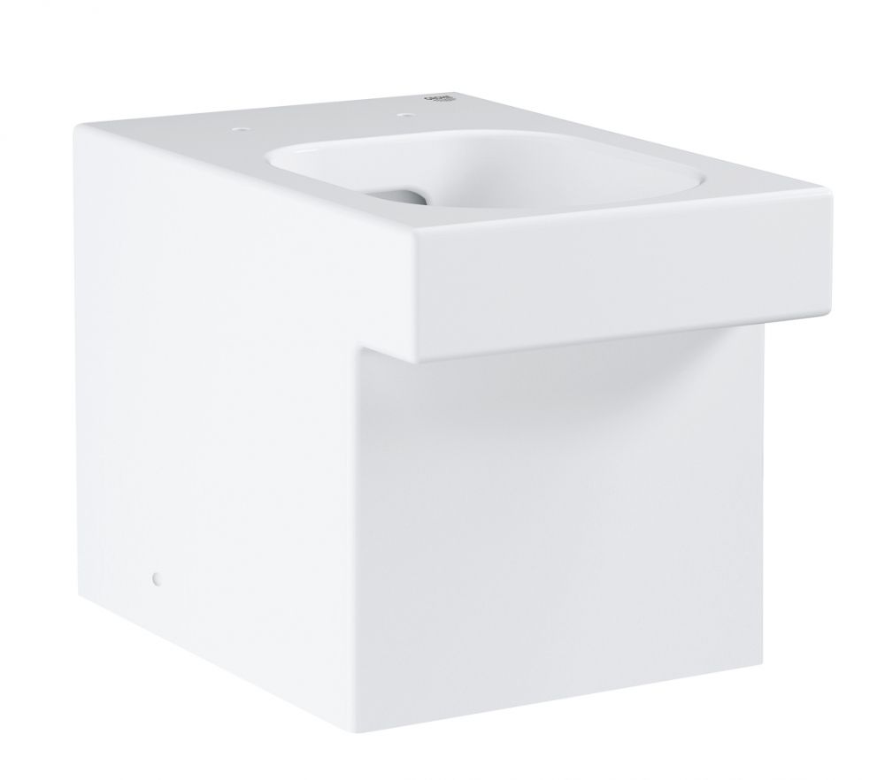 Напольный пристенный унитаз Grohe Cube Ceramic 3948500H схема 1