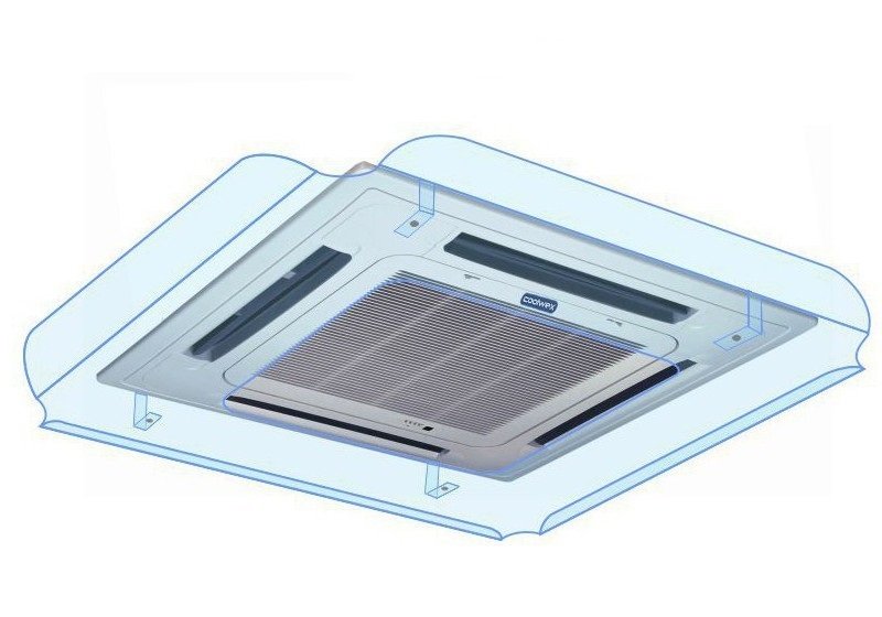 Sinbo 700x700 ПЭТ 2 мм прозрачный, крючки