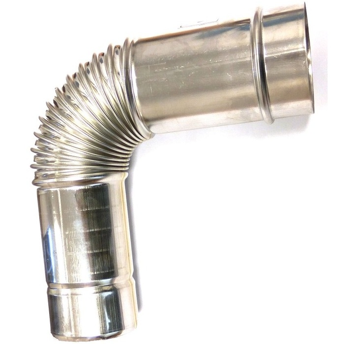 Rinnai L- отвод D 75мм для дымохода Rinnai L- отвод D 75мм для дымохода