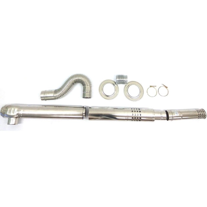 Rinnai удлиняющийся коаксиальный дымоход | SLIDE SPEA S-type | 1000 мм | EMF | RMF Rinnai удлиняющийся коаксиальный дымоход | SLIDE SPEA S-type | 1000 мм | EMF | RMF