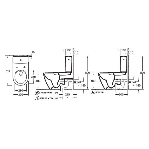 Унитаз Villeroy&Boch Subway 2.0 5617R001 ФОТО