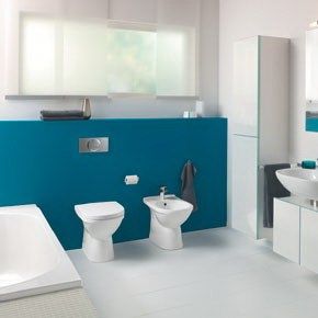 Унитаз Villeroy&Boch O.Novo напольный пристенный 56571001 ФОТО