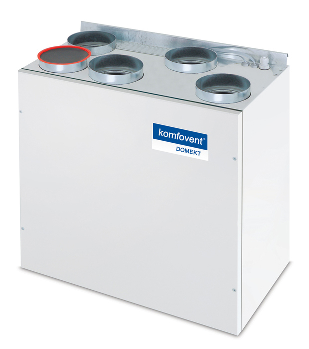 Komfovent Domekt-R-200-V-HW/DH (L/AZ F7/M5 ePM1 55/ePM10 50) Komfovent Domekt-R-200-V-HW/DH (L/AZ F7/M5 ePM1 55/ePM10 50)