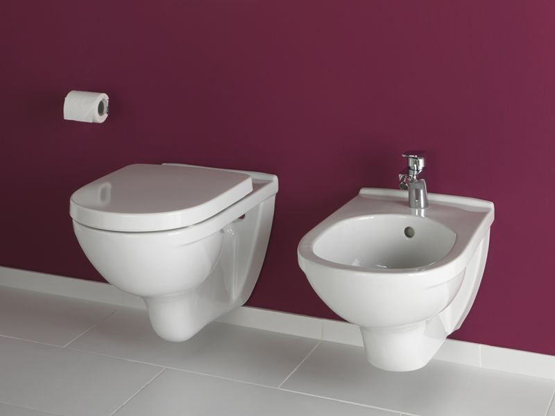 Биде Villeroy&Boch O.Novo керамическое 54600001 схема 3