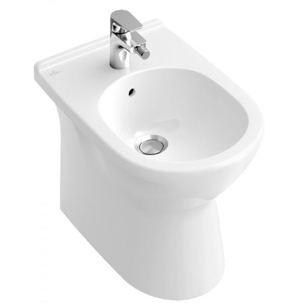 Биде напольное Villeroy&Boch O.Novo 54610001 керамическое схема 1