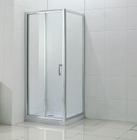 Душевой уголок без поддона BandHours Snow/Side-Glass 99 90х90