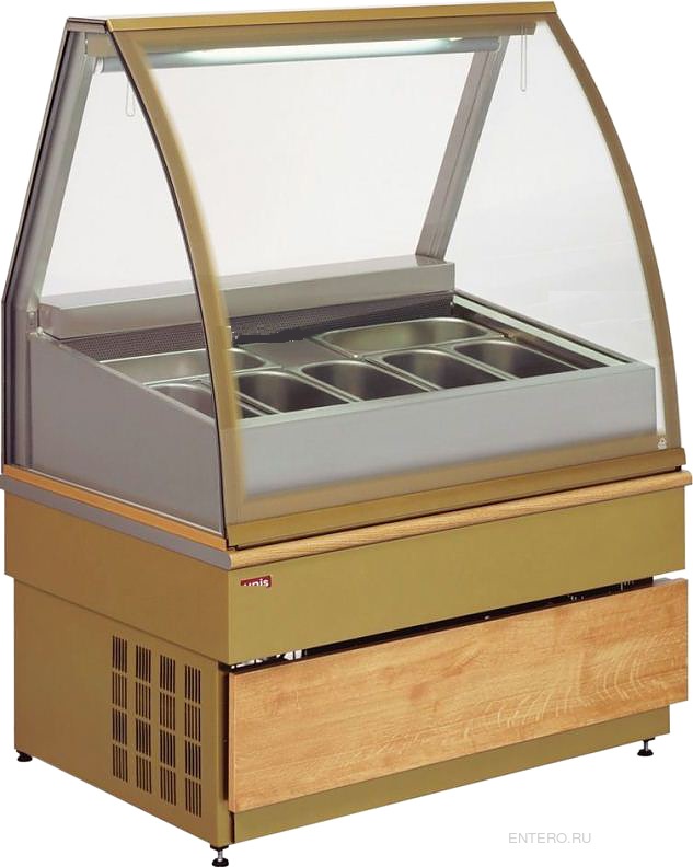 Холодильная витрина Unis Georgia III 1000 (gold)