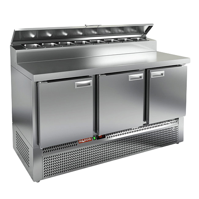 Стол для пиццы Hicold PZE2-111/GN (1/6H)