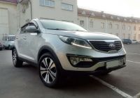 Аренда Kia Sportage 2014г. серого цвета
