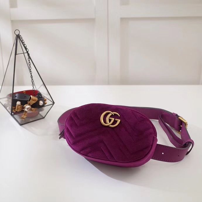 Поясная сумка Gucci Marmont GG