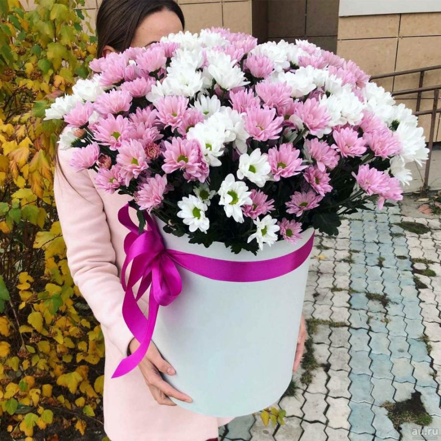 Микс из хризантем