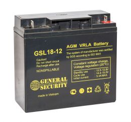 Аккумулятор General Security GSL18-12L