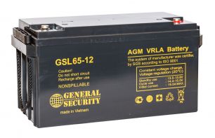 Аккумулятор General Security GSL65-12 