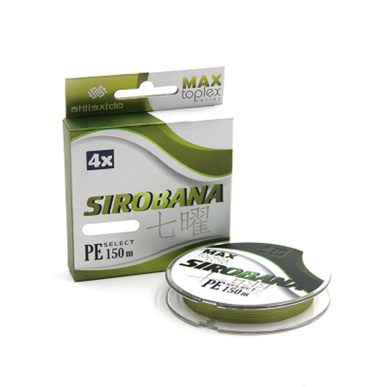 Шнур Sirobana 4Х 0.33mm. 35lbs. olive