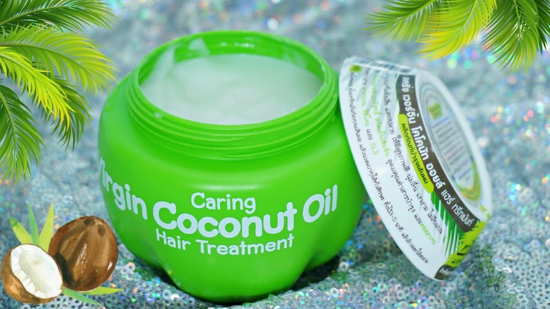 Кокосовая маска для волос Caring Hair Treatment без сульфатов