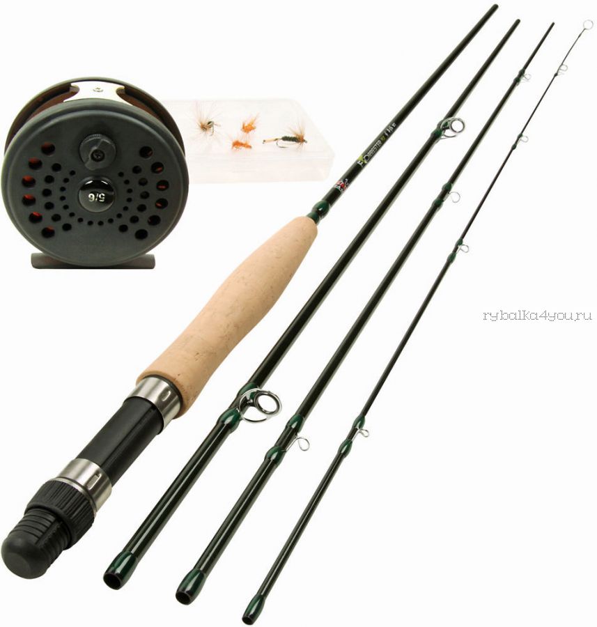 Нахлыст набор DAM Forrester Fly - Allround Fly Fishing Kit - 8PCS