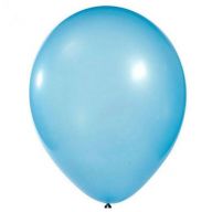 Шар (12''/30 см) Металлик, Голубой.