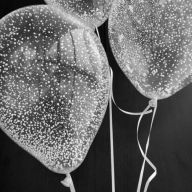 Шар (12''/30) с наполнением Белый