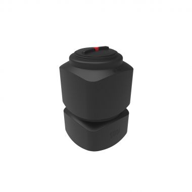 Емкость для воды L 500 литров черная пластиковая