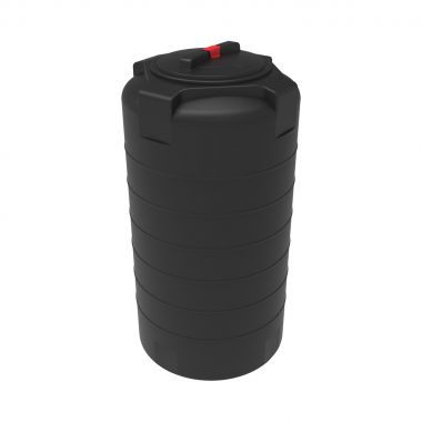 Емкость T 300 литров черная пластиковая