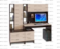 Стол компьютерный Сокол КСТ-114 + КН-03 + СТ-10 (180х60х166)