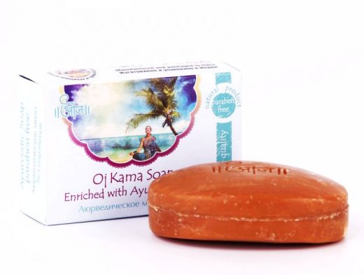 Мыло аюрведическое терапевтическое Одж Кама | 100 г | Oj Kama Soap