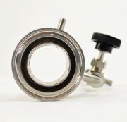 Узел отбора с игольчатым краном и холодильником