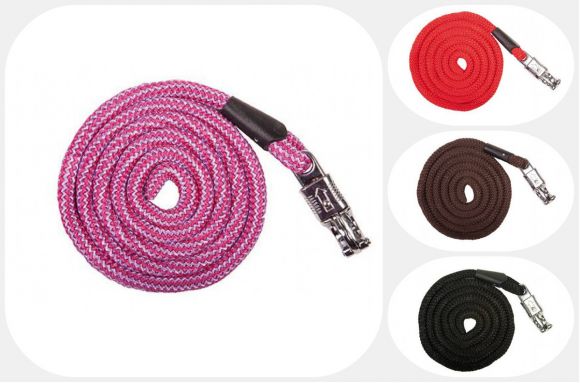 Чумбур с безопасным карабином -Aachen- HKM