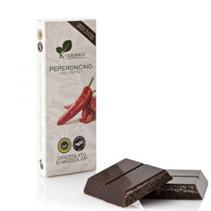Шоколад темный с Перцем Ciokarrua Peperoncino Cioccolato di Modica IGP 100 г - Италия