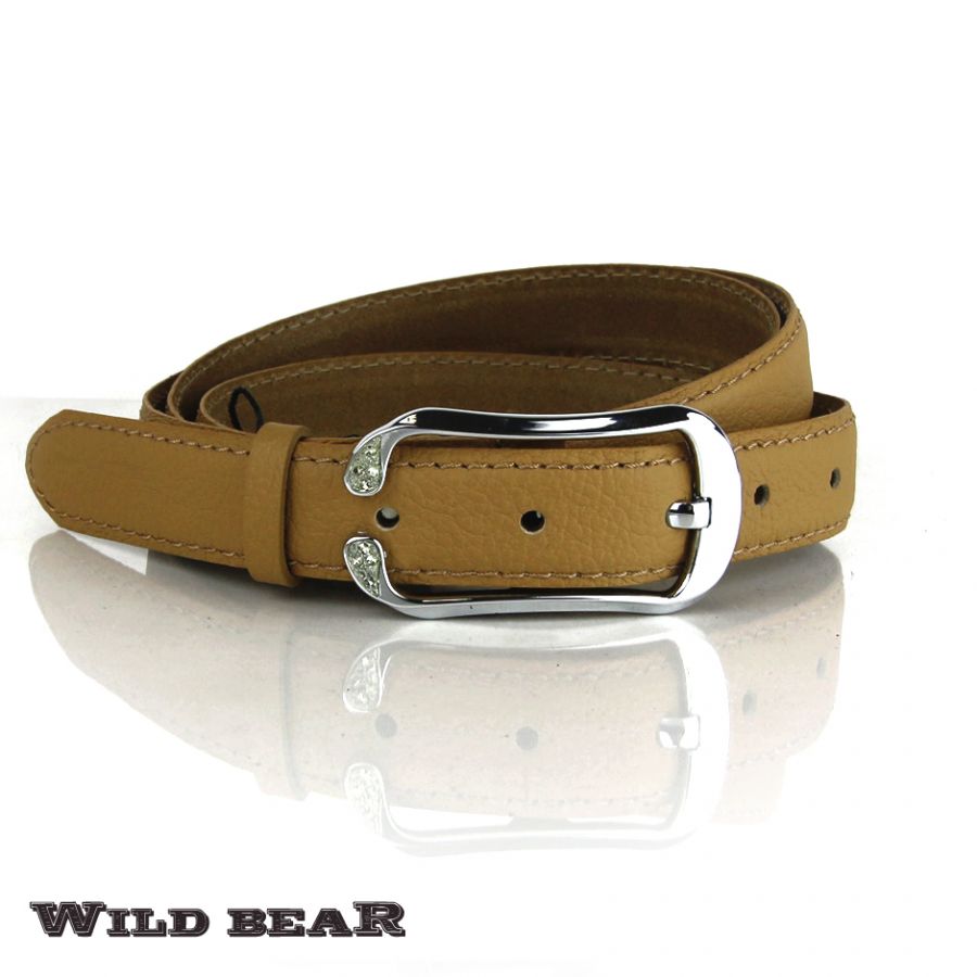 Ремень WILD BEAR RM-020m Beige (в кожаном чехле)