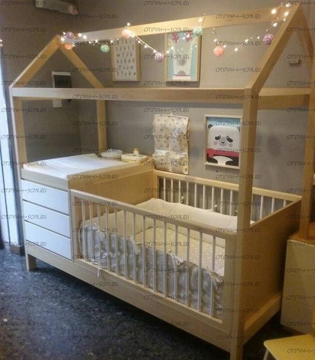 Кровать-домик с ящиками Simple Little №36