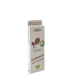 Шоколад из кэроба с Апельсином био Ciokarrua Carrubato all' Arancia Biologico 50 г - Италия