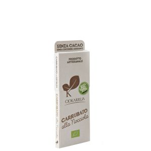 Шоколад из кэроба с Фундуком био Ciokarrua Carrubato all' Nocciola Biologico 50 г - Италия