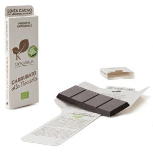 Шоколад из кэроба с Фундуком био Ciokarrua Carrubato all' Nocciola Biologico 50 г - Италия