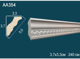 Карниз Потолочный Perfect AA354 Д240xШ3.3xВ3.7 см /Перфект