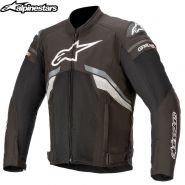 Мотокуртка Alpinestars T-GP Plus V3, Черно-бело-серая