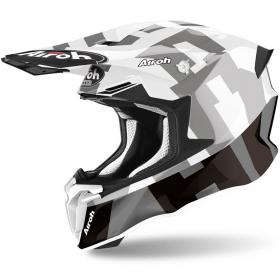 Airoh Twist 2.0 Frame Grey Gloss шлем внедорожный