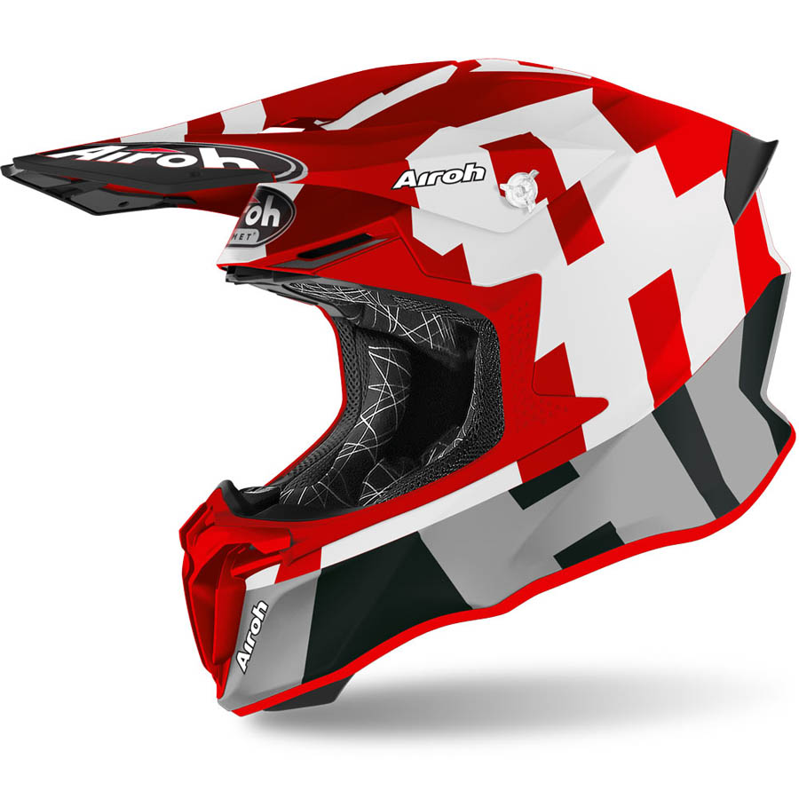 Купить Airoh Twist Frame Red Matt шлем для мотокросса и эндуро