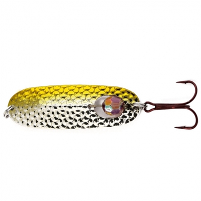 Приманка колебалка Garry Angler Eclips 8,5 г 57 мм цв Half Silver/Half Gold