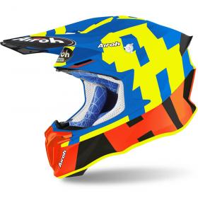 Airoh Twist 2.0 Frame Azure Matt шлем внедорожный