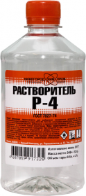 Растворитель Р-4 Нижегородхимпром 5л для Разбавления Лакокрасочных Материалов.