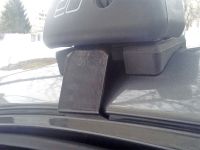 Багажник на крышу Nissan Juke, Евродеталь, аэродинамические дуги