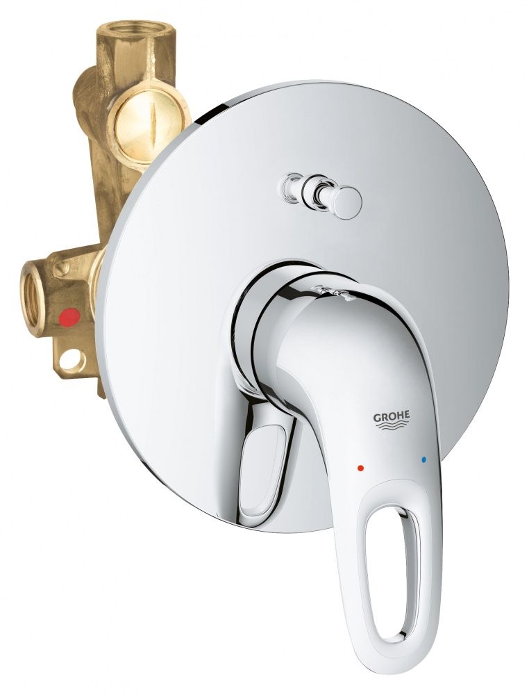 Смеситель Grohe Eurostyle для ванны и душа 33637003 схема 3