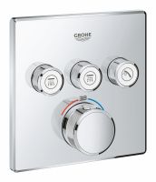 Смеситель Grohe Grohtherm для ванны и душа 29126000 схема 1